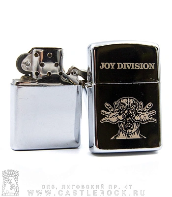 зажигалка с гравировкой joy division