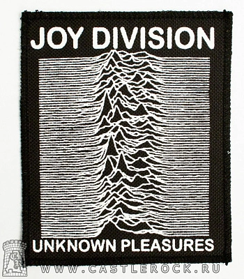 нашивка joy division "unknown pleasures"
