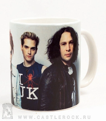 кружка my chemical romance (красные волосы)