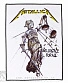 нашивка на спину metallica "and justice for all" (белая)