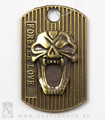 подвес череп "forever love"