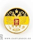 значок цанга флаг российской империи (герб, круглый)
