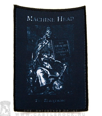 нашивка machine head "the blackening"