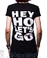 женская футболка ramones "hey ho let's go"