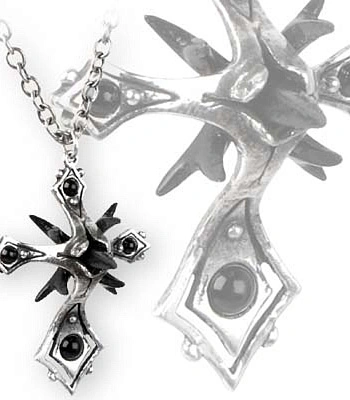 подвес alchemy gothic (алхимия готик) p570 caltrop cross