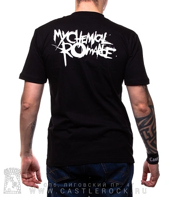 футболка my chemical romance "the black parade" (принт ч/б)