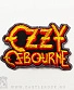 нашивка термо ozzy osbourne (лого желтое, вышивка)