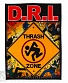 нашивка на спину dirty rotten imbeciles "thrash zone" (d.r.i.)