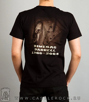 футболка pantera dimebag darrell 1966-2004