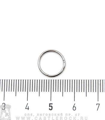 Сегментное Кольцо Кликер Сталь 1 х 10