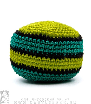 сокс полосатый (салатовый, черный, зеленый, пластиковые гранулы)