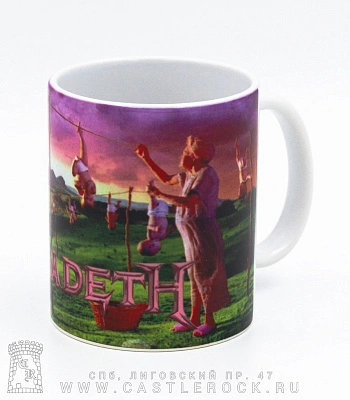 кружка megadeth "youthanasia"