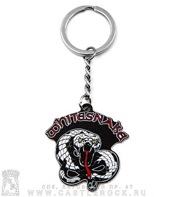 брелок металлический whitesnake