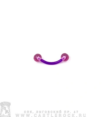 Микробанан Биофлекс с Акриловыми Шариками (фиолетовый) 1,2 х 10 х 4/4