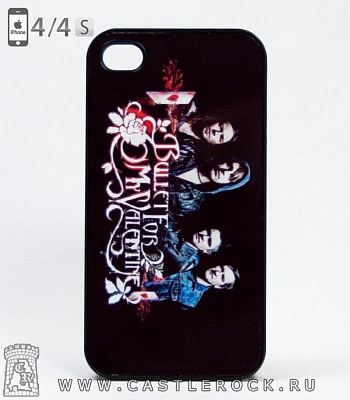 чехол для iphone bullet for my valentine (группа)