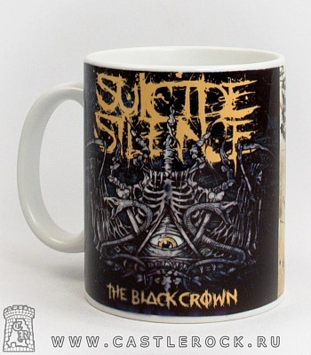 кружка suicide silence "the black crown"