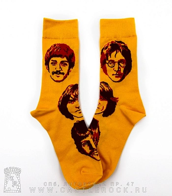 носки beatles (желтые)