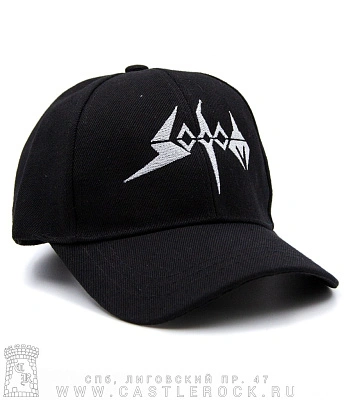 бейсболка sodom (шесть клиньев, вышивка)