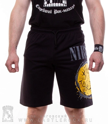 шорты nirvana (смайл)