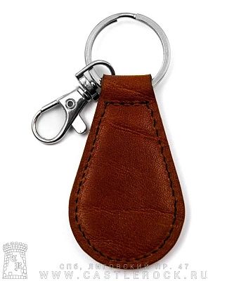 брелок кожаный с гравировкой король и шут