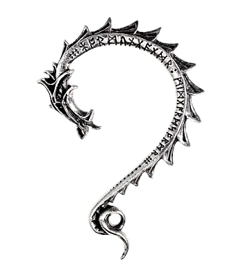 серьга кафф alchemy gothic (алхимия готик) e436 jormungand