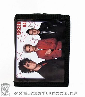 кошелек green day (группа, звезды, к/з)