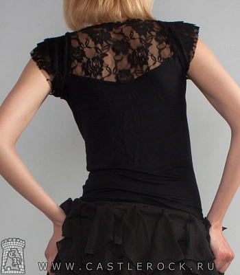 блуза анкх и розы "vampire's kiss"