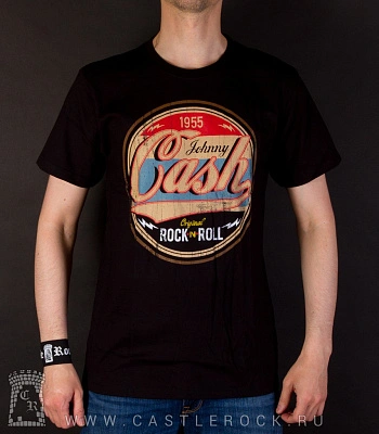 футболка johnny cash "original rock'n'roll"