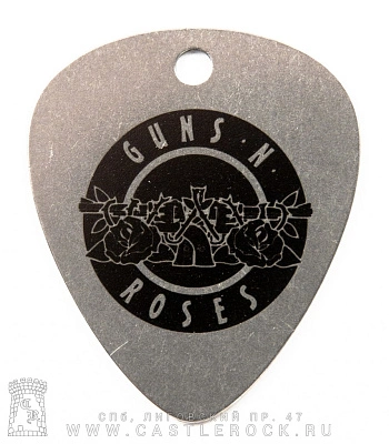 подвеска медиатор guns'n'roses (лого)