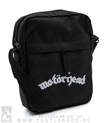 сумка на плечо с вышивкой motorhead