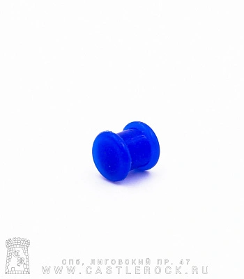 Плаг Силикон Синий 8 мм