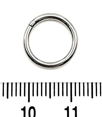 Сегментное Кольцо Кликер Сталь 1,6 х 10
