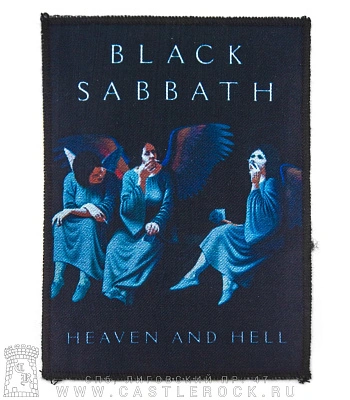 нашивка black sabbath "heaven and hell"