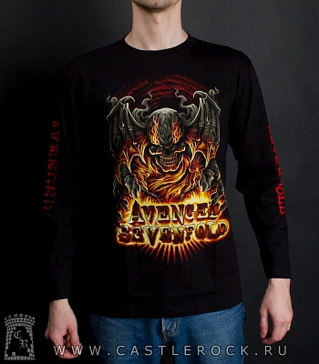 футболка avenged sevenfold д/р