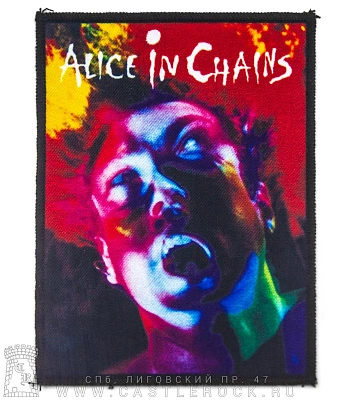 нашивка alice in chains "facelift"