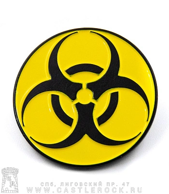 значок цанга biohazard