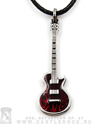 подвес joker гитара gibson эмаль (красная)
