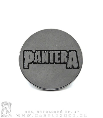 значок цанга рельефный pantera (лого)