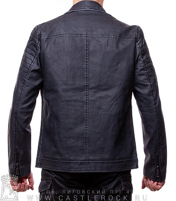 косуха к/з мягкая без ремня (стеганые вставки) d-288-2