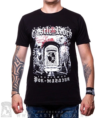 футболка castle rock (стена, фирменная)