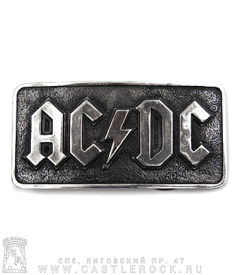 пряжка ac/dc (лого)
