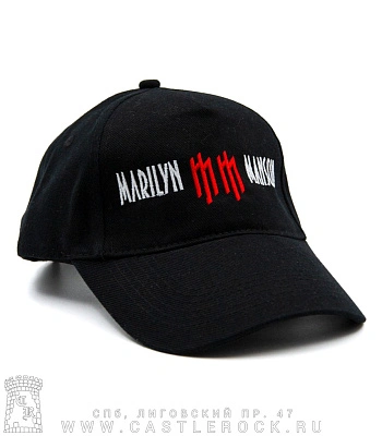 бейсболка marilyn manson (king size, вышивка)