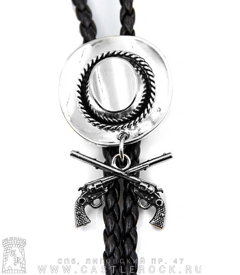 боло шляпа и револьверы