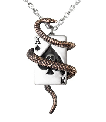 подвес alchemy gothic (алхимия готик) ulp37 snake of aces