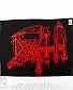нашивка на спину death (лого красное)