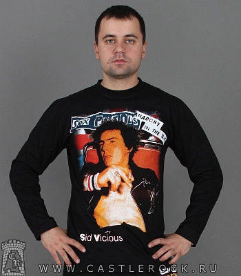 футболка sex pistols sid vicious д/р