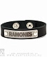 браслет кожаный ramones