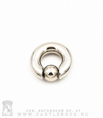Кольцо BCR Хард Сталь 10 х 17 х 14 (с пружинным шариком)