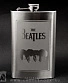фляга стальная с гравировкой beatles 10 oz