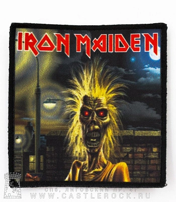 нашивка iron maiden "iron maiden"